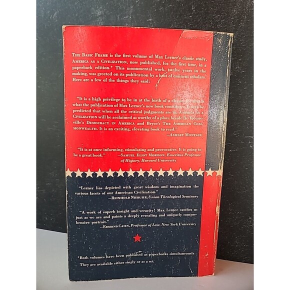 America As A Civilization Volume One By Max Lerner - Picture 8 of 10